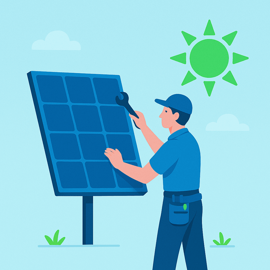 Instalime dhe Mirëmbajtje Panele Diellore